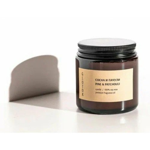 Ароматическая свеча Сосна и пачули, 240 гр