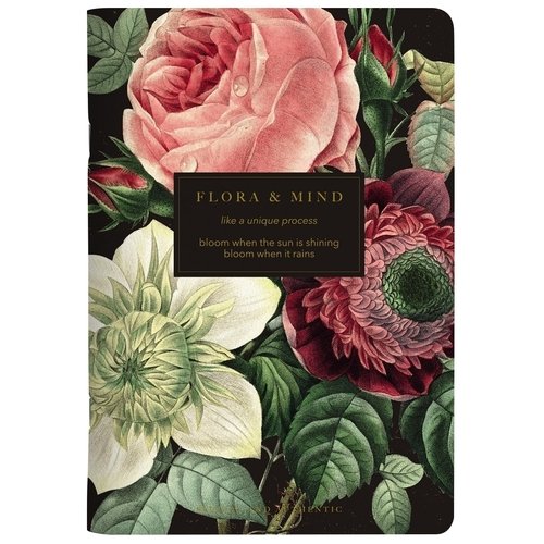 Тетрадь общая Be Smart Flora 150х210 мм 48 л клетка мягкий переплет скрепка букет 210₽