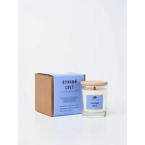 Свеча ароматическая Вдохни Алтай Лунный свет большая, 200 мл