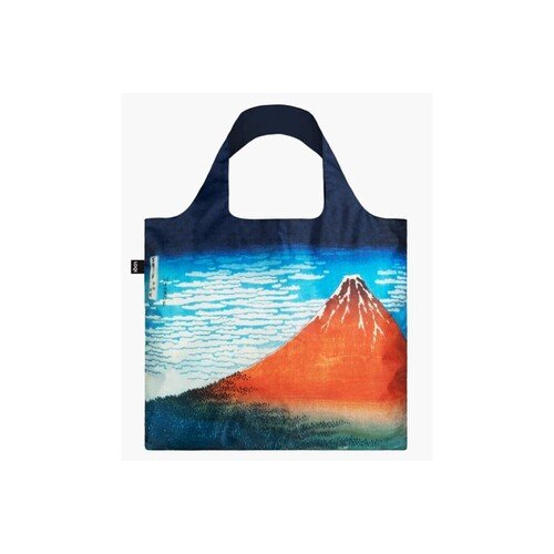 Сумка-шоппер LOQI Katsushika Hokusai Красные горы Фудзи в ясную погоду