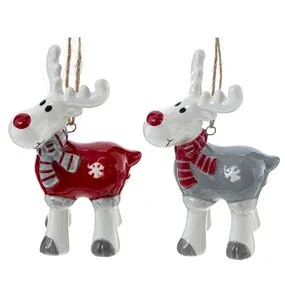 Фигурка декоративная подвесная Remeco Олень, 5х3,5х8,5 см, 2 варианта