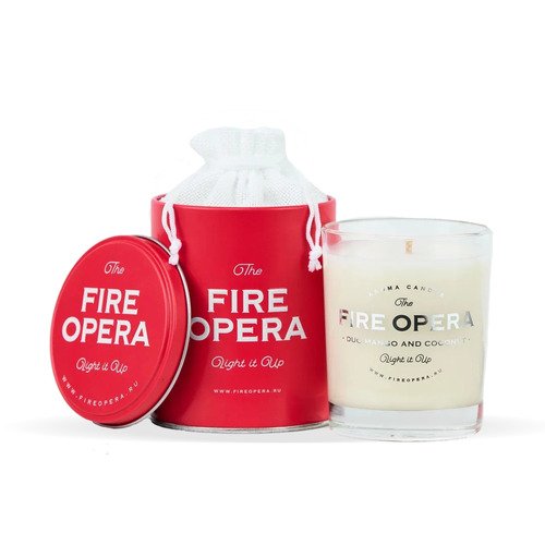 Свеча Ароматическая FIRE OPERA Duo Mango and Coconut, 250 мл