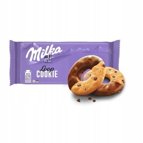 Печенье Milka Cookie Loop 132 г 360₽