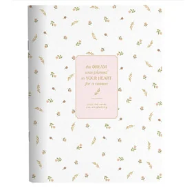 Тетрадь общая, Be Smart, 165x220 мм, 48 л, клетка, мягкий переплет, скрепка, коллекция April, белый