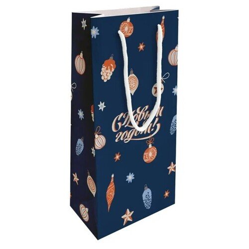 Пакет бумажный подарочный 15х32 см Коллекция Nostalgia игрушки 140₽