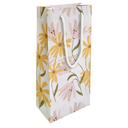 Пакет бумажный подарочный Be Smart 15х32 см Коллекция April цветы 200₽