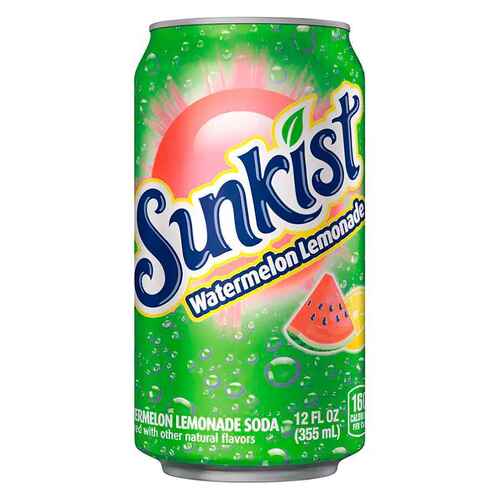 Газированный напиток Sunkist Watermelon арбуз 335 мл 171₽