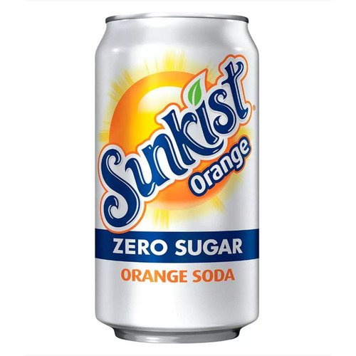 Газированный напиток Sunkist Orange Zero апельсин без сахара 335 мл 171₽