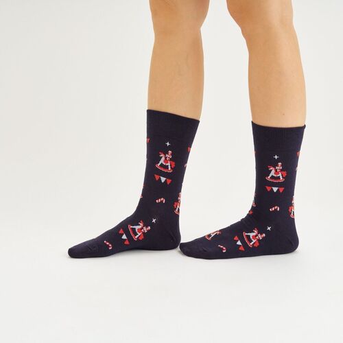 Носки Лошадка с сюрпризом, NY25-1545-24, 42-46 размер