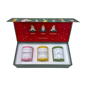 Подарочный набор ароматических свечей The Svechi новогодний 3шт, 450мл