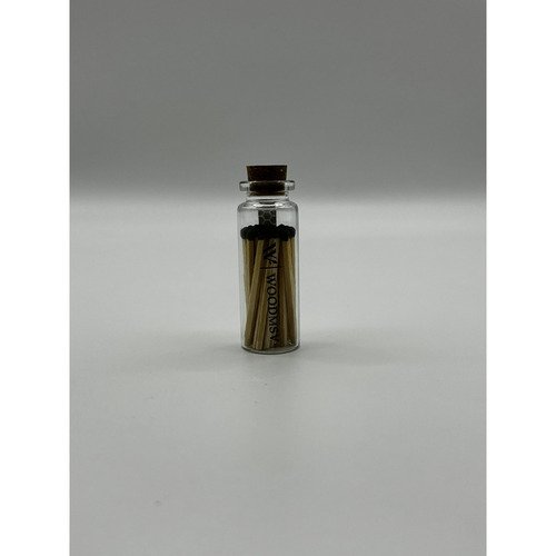 Спички в стеклянном флаконе с пробковой крышкой 220₽