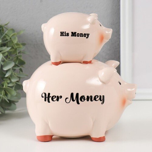 Копилка керамика Две свинки - пирамида 195х12х188 см 1600₽