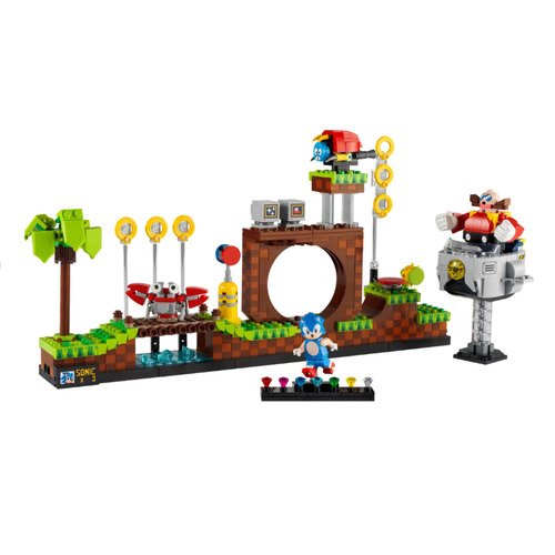 Конструктор Ideas Соник Супер-ёжик зона зелёных холмов 11990₽
