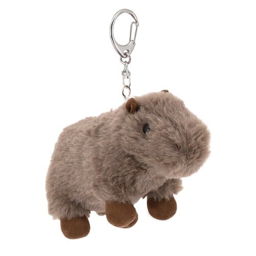 Капибара с металлическим кольцом 13 см 765₽