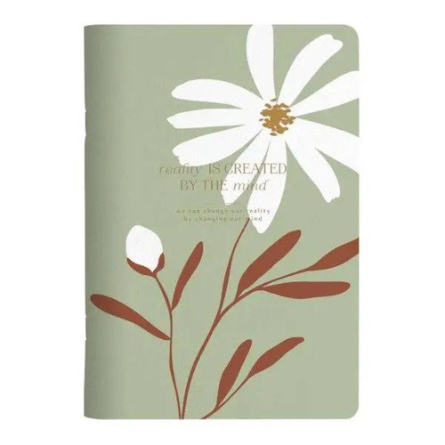 Тетрадь общая Be Smart 150х210 мм 48 л клетка мягкий переплет скрепка ромашка 160₽