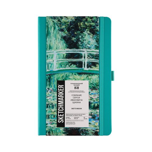 Блокнот для зарисовок Sketchmarker Pushkinskiy 140гквм 13х21см 80л Клод Моне 700₽