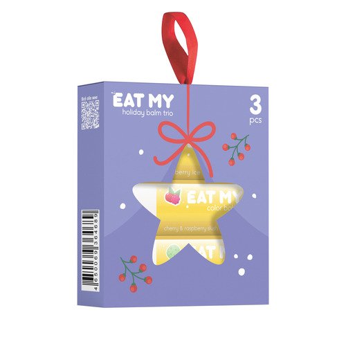 Набор бальзамов для губ Eat My Сказочная атмосфера 3 шт 390₽