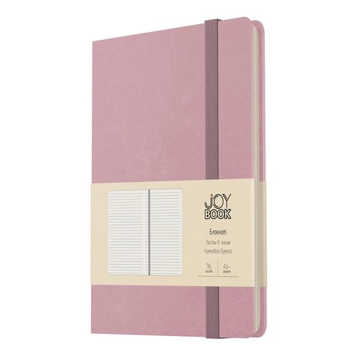 Блокнот Joy Book А6 94х144 мм 96л Розовая вуаль 410₽