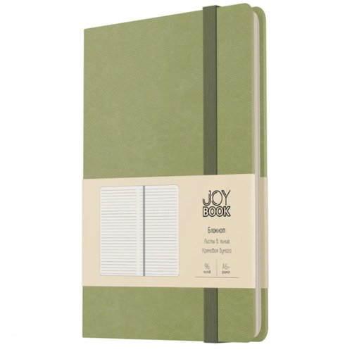 Блокнот Joy Book А6 94х144 мм 96л Чай матча 410₽