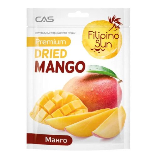 Плоды МАНГО Filipino Sun сушеные 80гр 216₽