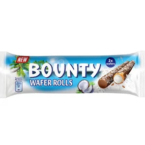Вафельные трубочки Bounty, 22,5 г