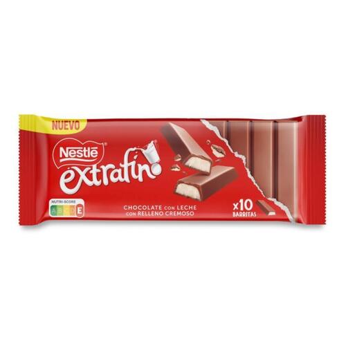 Молочный шоколад Nestle Extrafino со сливочной начинкой 100 гр 387₽