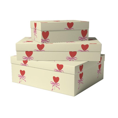 Коробка Сердца-леденцы, 36,5х28,5х13,5 см