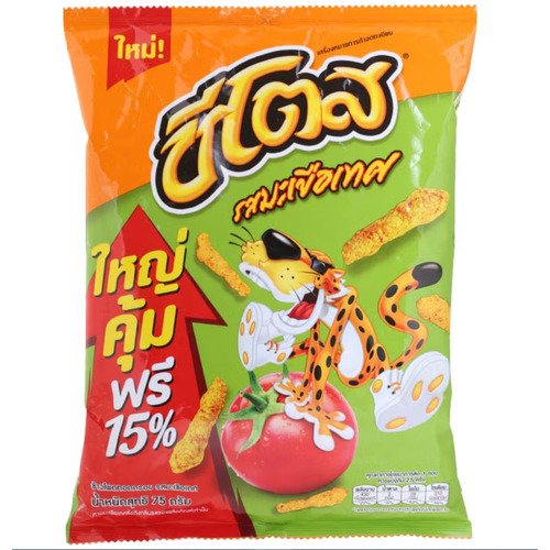 Кукурузные палочки Cheetos Crispy Corn Snack Totmato хрустящая кукуруза с томатом 75 гр 261₽