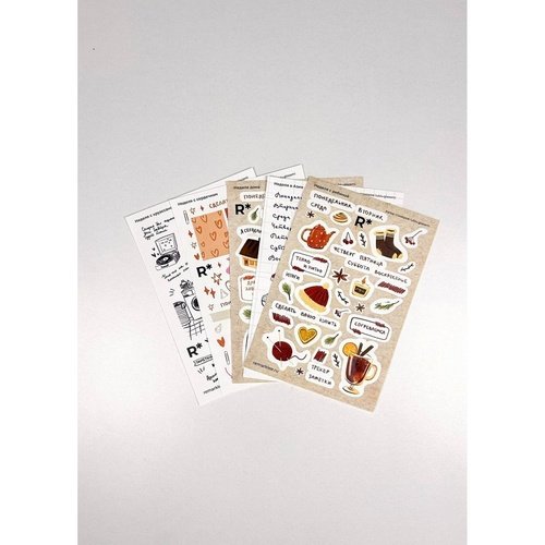 Набор стикеров Рисованные недели 750₽