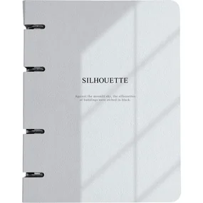 Тетрадь общая Be Smart Shadow, 163х212мм, 120л, клетка, серый