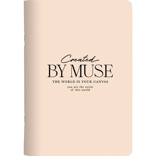 Тетрадь общая Be Smart Muse 150х210мм 40л клетка айвори 180₽