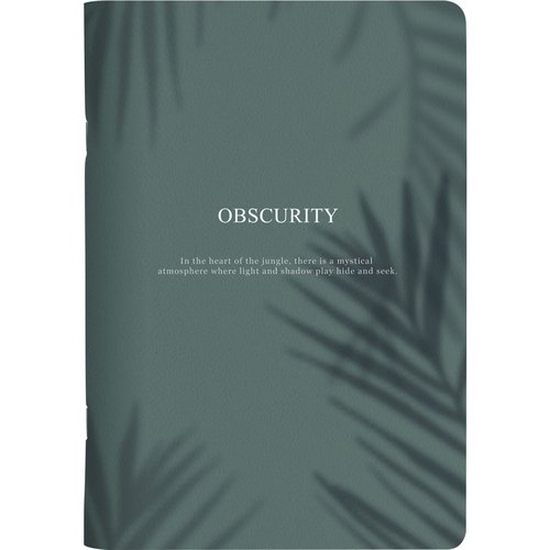 Тетрадь общая Be Smart Shadow 150х210мм 48л клетка зеленый 210₽