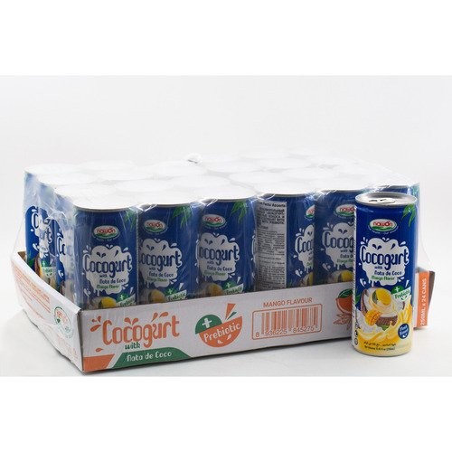 Напиток Cocogurt пребиотик с мякотью кокоса манго 250 мл 180₽