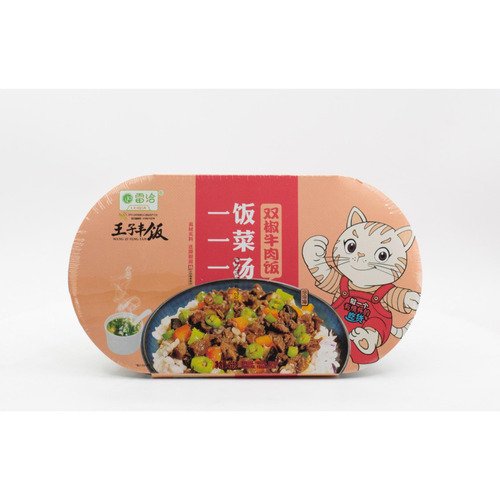 Саморазогревающийся Рис быстрого приготовления Wang Zi С Говядиной и острым перцем 459 грамм 504₽
