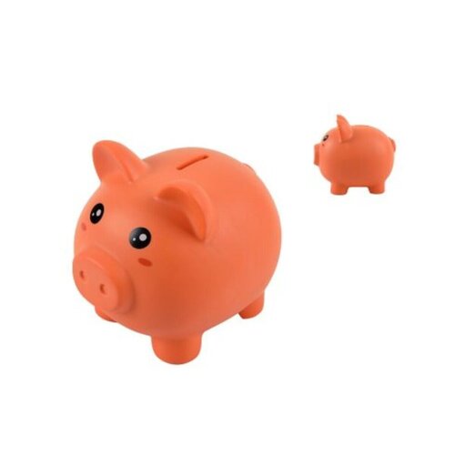Копилка Piggy оранжевая 18 x 15 x 15 см 3450₽