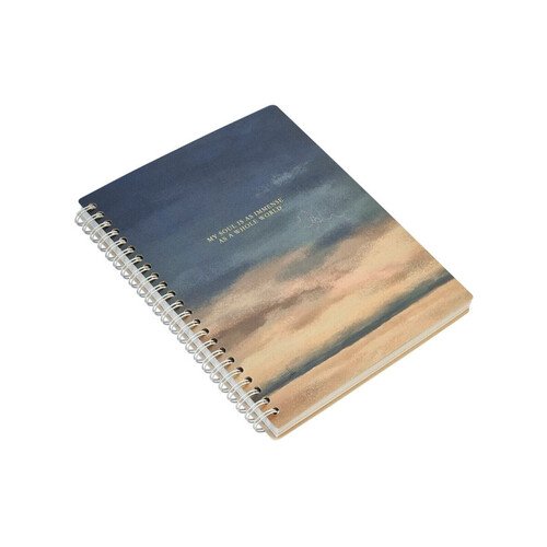 Тетрадь общая Be Smart View 156 х 207 мм 120 листов клетка мягкий переплет спираль небо 370₽