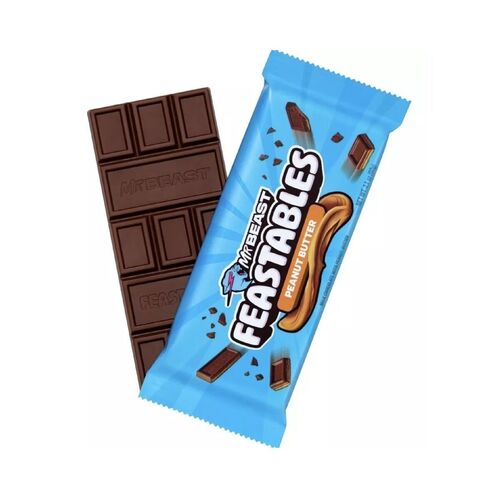 Шоколад Mr Beast Feastables Deez nuts молочный 60гр 630₽