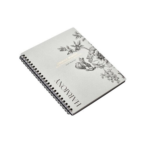 Тетрадь общая Be Smart Harmony 156 х 207 мм 96 листов клетка мягкий переплет спираль цветы на айвори 340₽