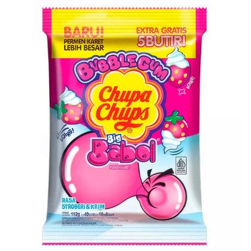 Жевательная резинка Big Babol Strawberry Cream 132 гр 279₽