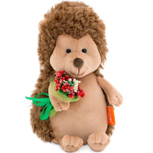 Мягкая игрушка Ёжик Колюнчик: Нежный поцелуй, 20 см