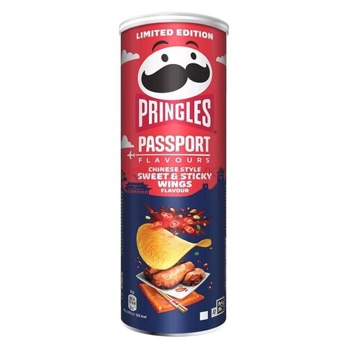 Чипсы Pringles Passport Chinese Style Sweet Sticky Wings 165 гр 441₽