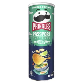 Чипсы Passport thai style green curry 165г
