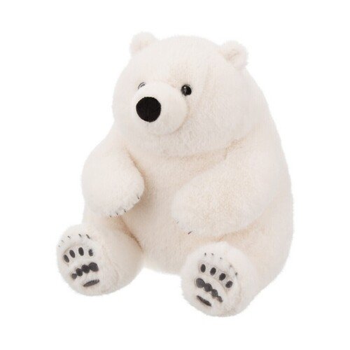 Полярный мишка с мягкими коготками 23 см 1150₽
