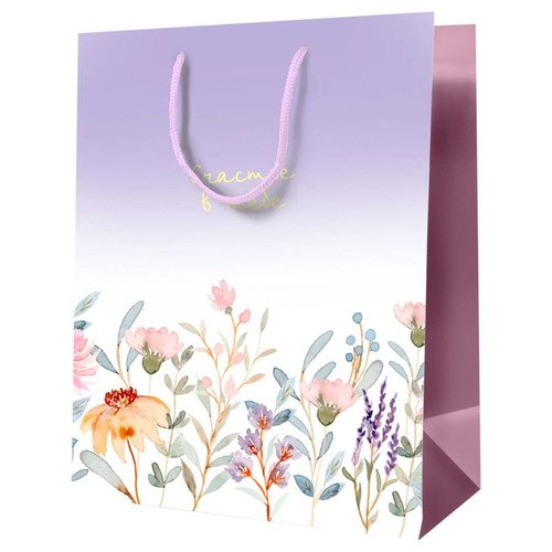 Пакет подарочный 18х23х10см Счастье в тебе ламинированный 90₽