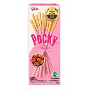 Палочки бисквитные Pocky с клубникой, 21 г