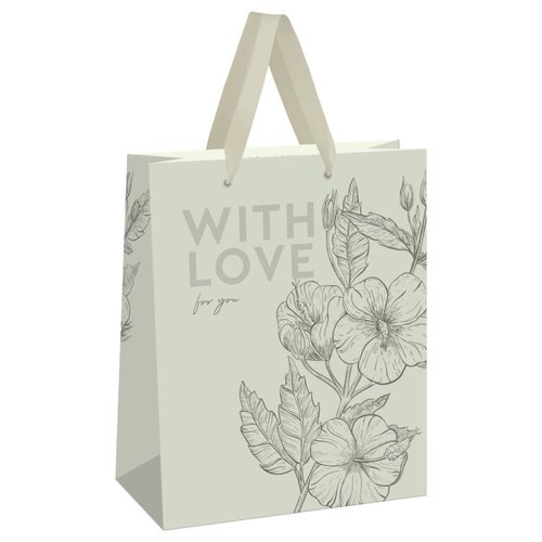 Пакет подарочный Meshu Nature матовая ламинация 26 х 32 х 12 см 150₽