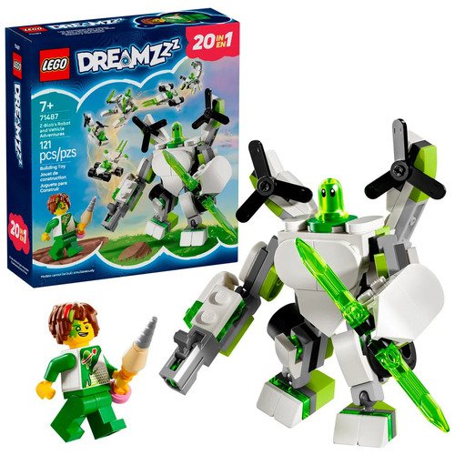 Конструктор Приключения Робота и машин Зи-Блоба DREAMZzz 71487 1590₽