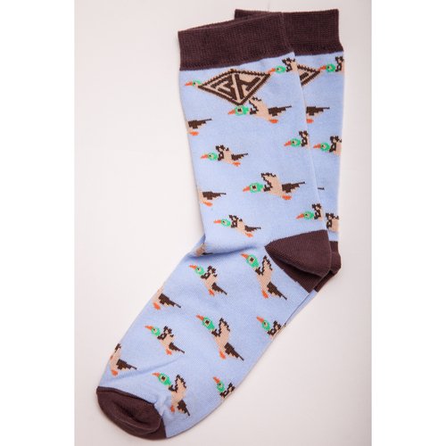 Носки Запорожец Дичь 86 Бит Голубой 35-40 380₽