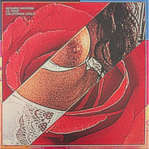 Виниловая пластинки Lil Peep - California Girls EP Opaque Sky Blue Transparent Electric Blue Opaque Light Yellow Tri-Color Stripe LP 5050₽