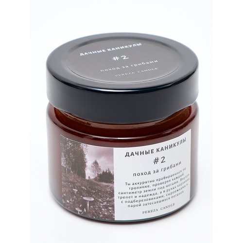 Свеча ароматическая Pereza Candle Поход за грибами 100мл 990₽